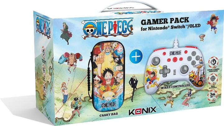 Produktbild Konix One Piece Gamer Pack (Switch, Switch Lite, Switch OLED)