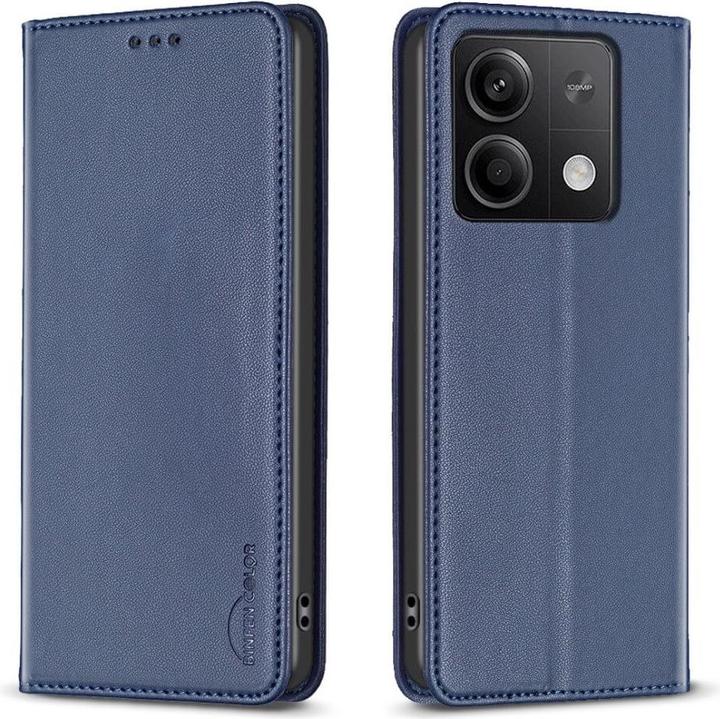 Produktbild Binfen Color Xiaomi Redmi Note 13 4G - BINFEN Flip Case Hülle blau (Xiaomi Redmi Note 13 4G)