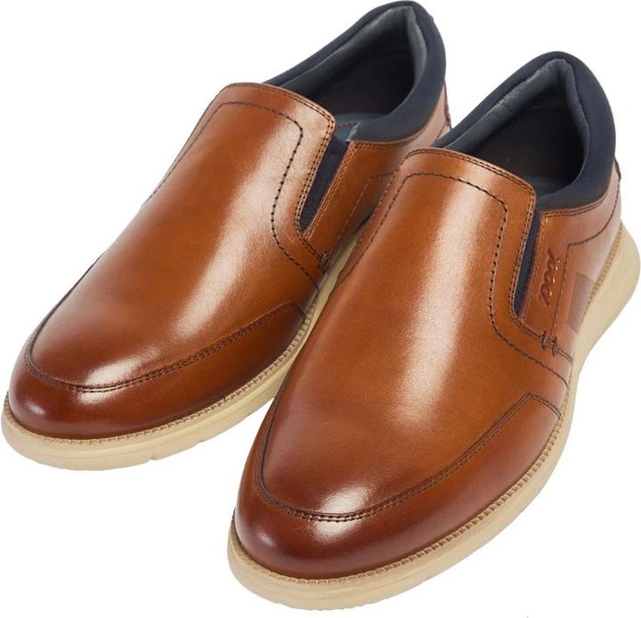 Actual product image Pod Mens Holden Italian Leather Loafers (39.5)