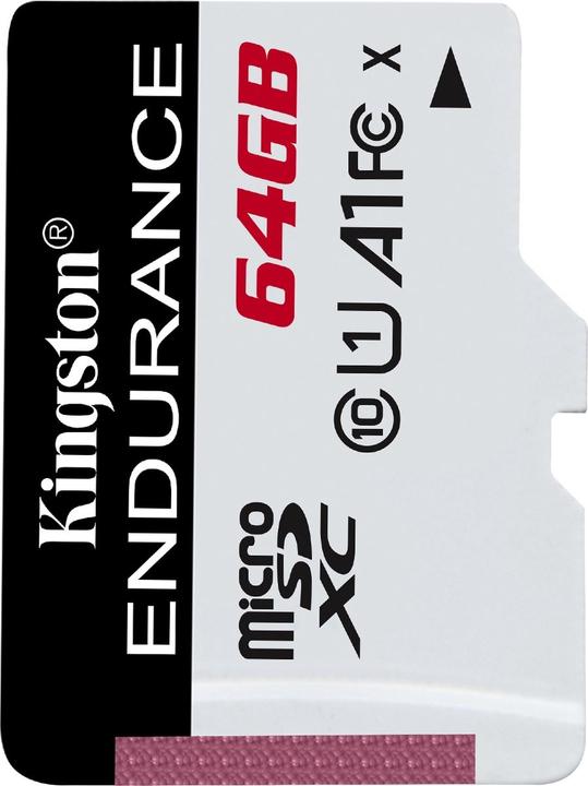 Produktbild Kingston High Endurance (64 GB, microSDXC, U1, UHS-I)