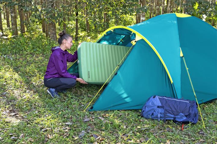 Actual product image Bestway ComforTrek Luxe Self-Inflating Large Rectangular Sleeping Air Pad