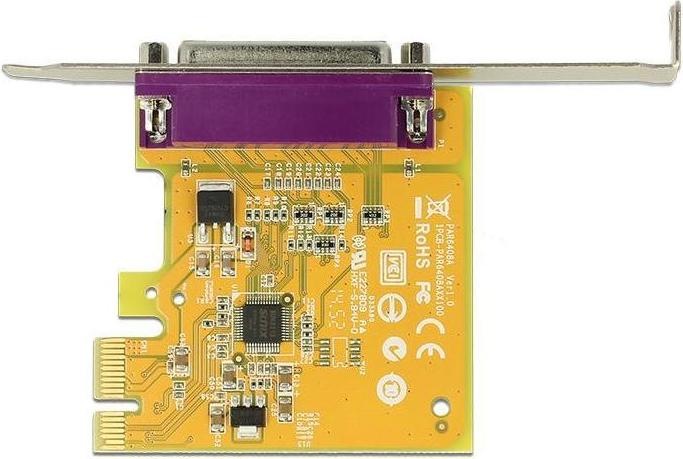 Actual product image Delock PCI Express Card 1 x Parallel