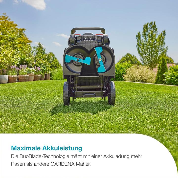 Actual product image Gardena PowerMax Duo 46/36V P4A Ready-To-Use-Set 1 (Rechargeable battery operated)