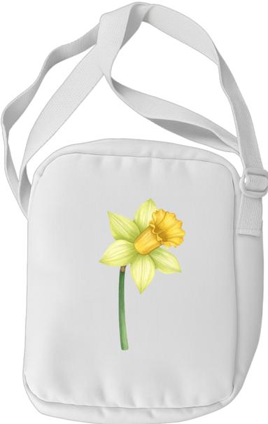 Produktbild Bügelbilder Schulrucksack-Set Realistische Narzissen Blume (15 l)