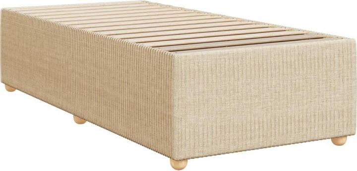 Produktbild VidaXL Bo x springbett mit Matratze 90 x 190 cm Stoff (90 x 190 cm, 90 x 190 cm)