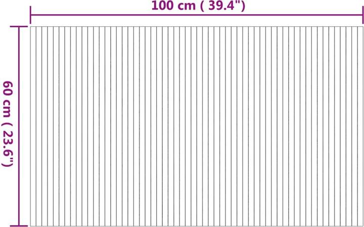 Produktbild vidaXL Teppich (60 x 100 cm)