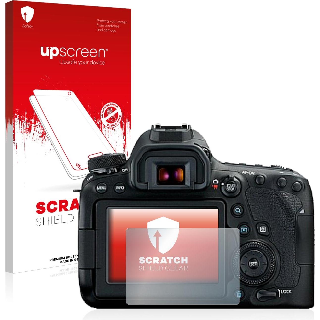 upscreen Scratch Shield Displayschutz (Displayschutz, EOS 6D Mark II), Kameraschutz, Transparent