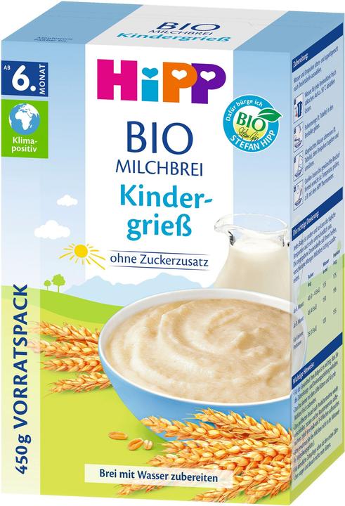 Produktbild Hipp Bio Milchbrei (450 g)