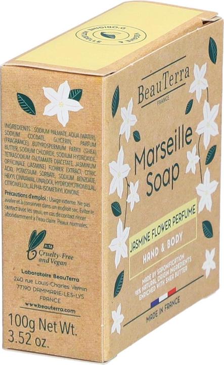 Produktbild Markenlos Beauterra feste Jasminblütenseife (Hartseife, 100 g)