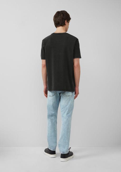 Actual product image S.Oliver T-Shirt Gewaschenes Basic-T-Shirt aus weichem Heavy Jersey (M)