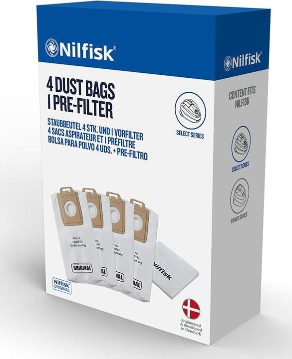 Produktbild Nilfisk Staubsaugerbeutel