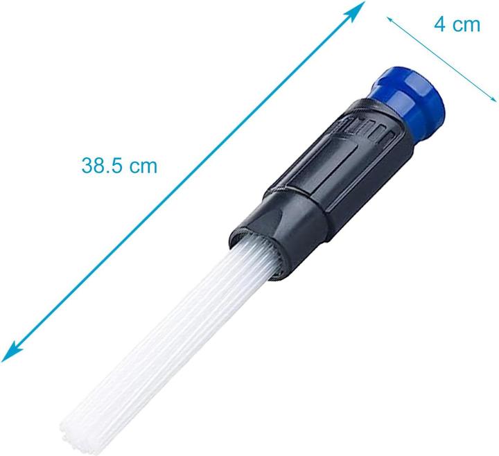 Actual product image Intirilife 3-piece set hoover attachment with thin flexible suction tubes