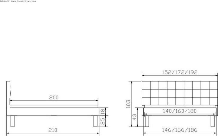 Image du produit Hasena Ricardo 25 (140 x 200 cm)