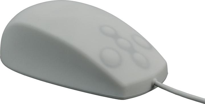 Actual product image MCL MCL-SAMAR Souris optique étanche silicone - Blanc (Cable)