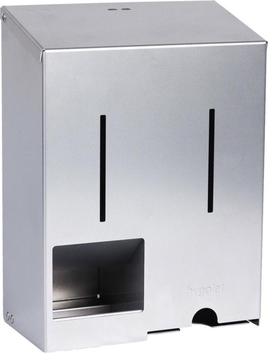 Immagine prodotto Hygolet Distributore di tamponi / assorbenti igienici in acciaio inox (Lozione per il lavaggio intimo)