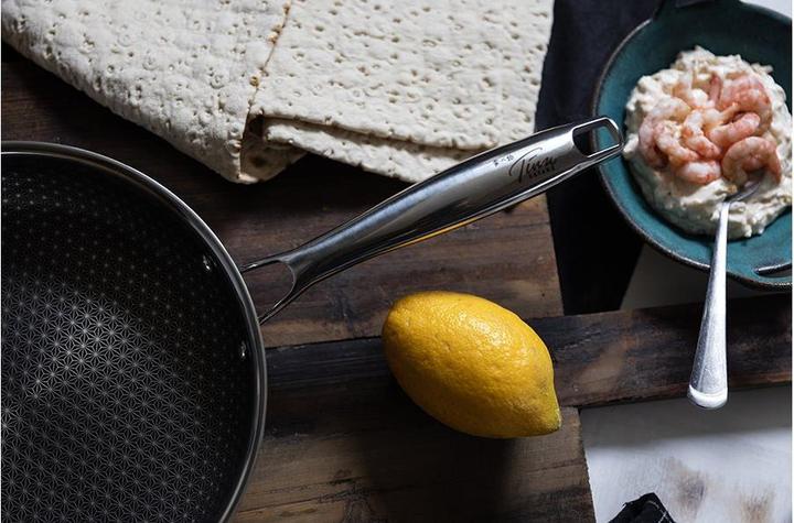 Actual product image Satake Ceramic Fusion Frying Pan, 24 cm (Frying pan, Stainless steel, 24 x 5 cm)