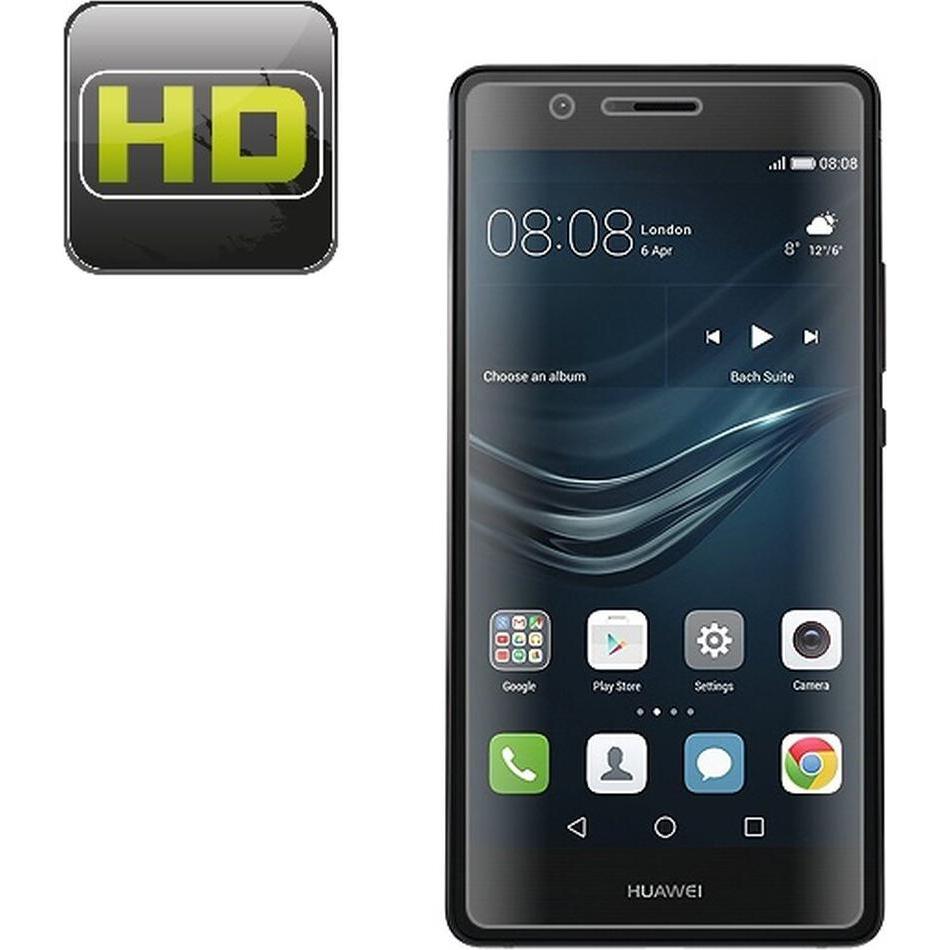 Protectorking 2x Premium Displayschutzfolie 3D KLAR (2 Stück, Huawei P9), Smartphone Schutzfolie