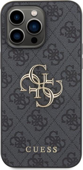 Image du produit Guess PU 4G Métal Logo Case pour Apple iPhone 15 Pro Max - noir (Apple iPhone 15 Pro Max)