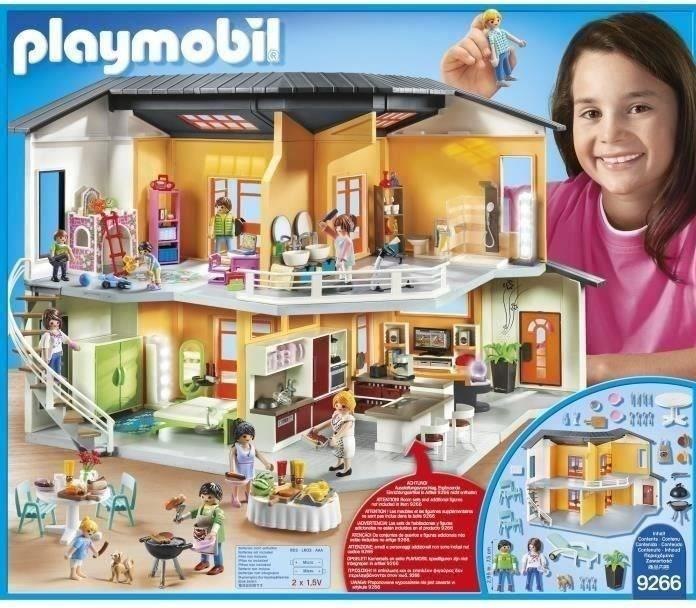 Actual product image Playmobil Modern residential house (9266, Playmobil City Life)