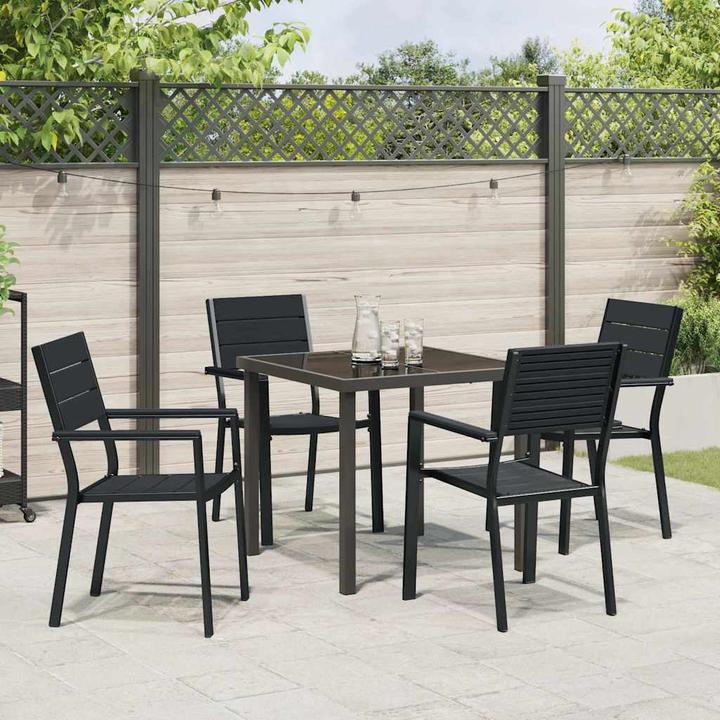 Produktbild vidaXL Garten Essgruppe (80 x 80 x 73 cm)