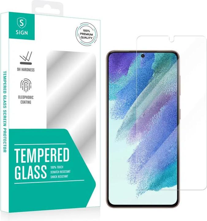 Actual product image SIGN Screen Protector Tempered Glass Samsung Galaxy S23 Plus Ultrasonic fingerprint unlock (Samsung Galaxy S23+)