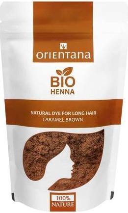 Orientana Bio Hair Henna Karmel Braun 100g