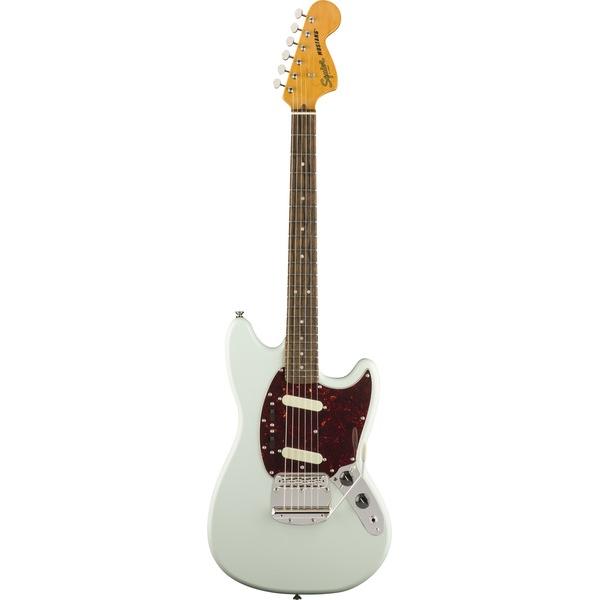 Fender Classic Vibe 60s Mustang LRL (Chitarra elettrica, Alluminio, Poliuretano, Pioppo, Mustang®, Acero, Nichel), Chitarra, Blu