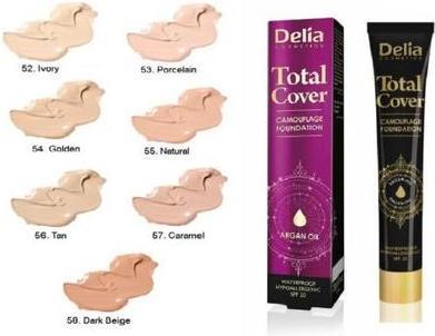 Image du produit Delia Cosmetics Couverture totale (53 Porcelaine)