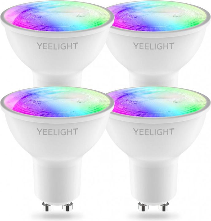 Actual product image Yeelight W3 (GU10, 4.50 W, 350 lm, 4 x, F)