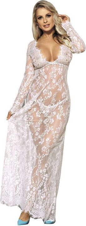 Subblime Lange?Rmel Langes Kleid Weiss S / M. (S, M)