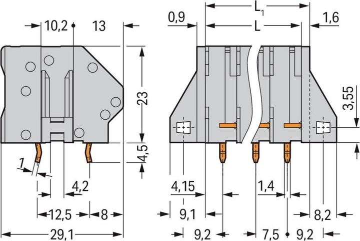 Actual product image Wago 745-302