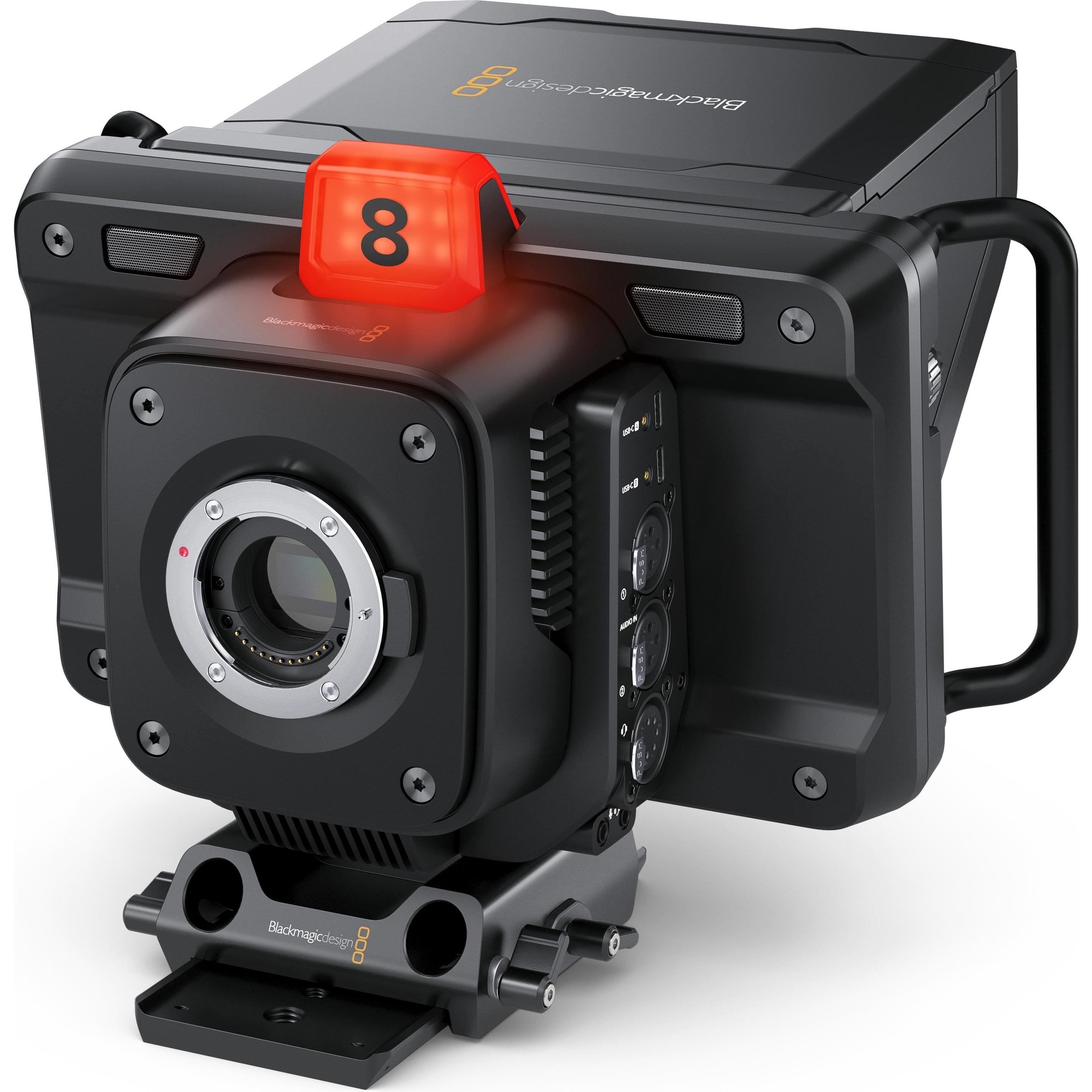 Blackmagic Videocamera Studio 4K Pro, Telecamera, Nero