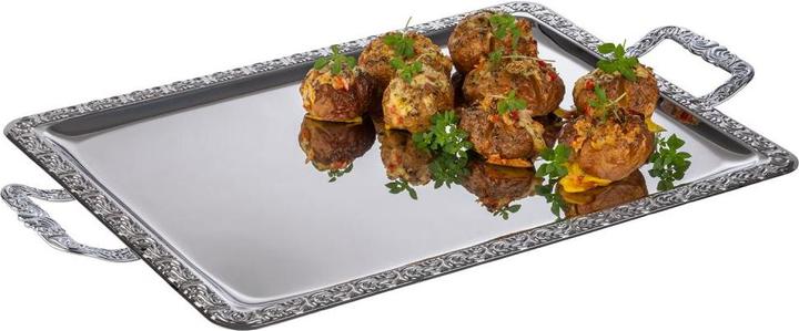 Produktbild APS Tablett "SCHÖNER ESSEN" mit Griffen