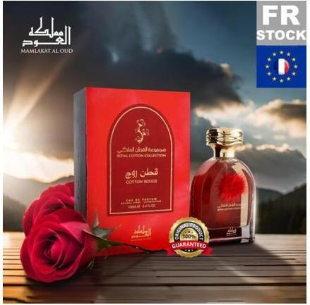 Immagine prodotto Lattafa Perfumes Eau De Parfum Cotton Rouge 100ml Fragrance - Mamlakat Al Oud Perfumes Dubai (Eau de parfum, 100 ml)