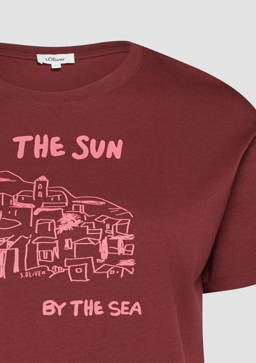 Actual product image s.Oliver T-Shirt mit Frontprint (54)