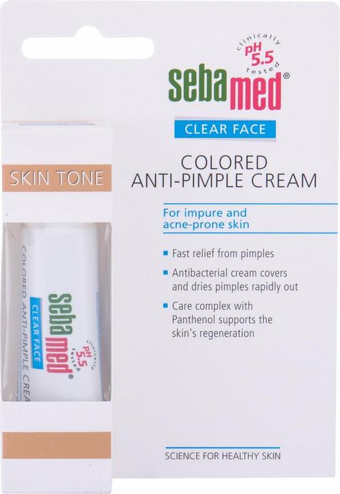 Productafbeelding Sebamed Clear Face Gekleurde Anti-Puistjes Crème (10 ml)