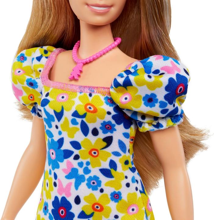 Image du produit Barbie Poupée trisomique Fashionistas en robe à fleurs