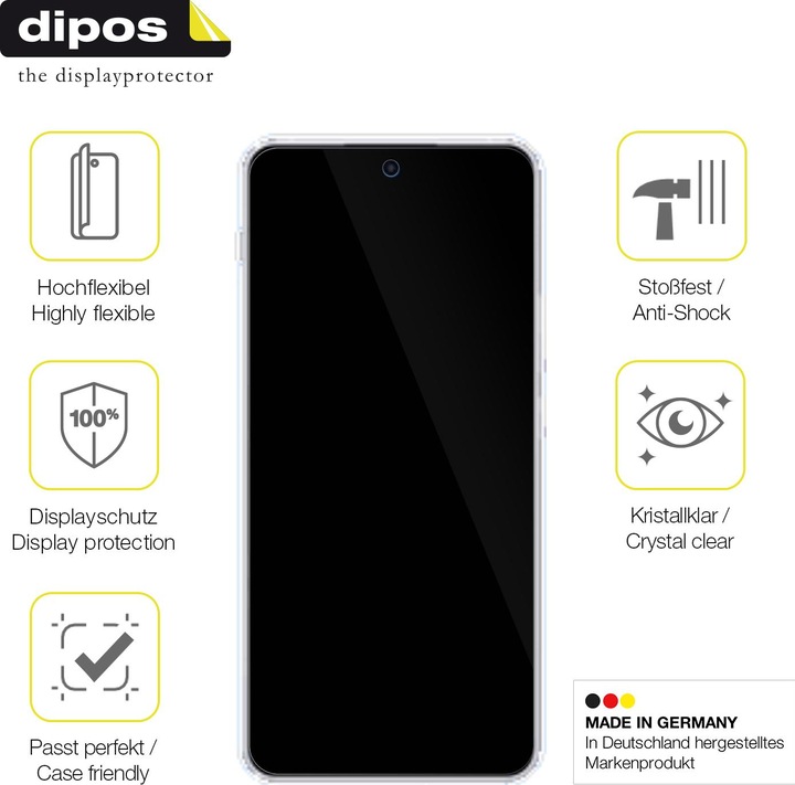 Actual product image Dipos 3D Full Cover Screen Protector (1 Piece, OnePlus Nord 4)