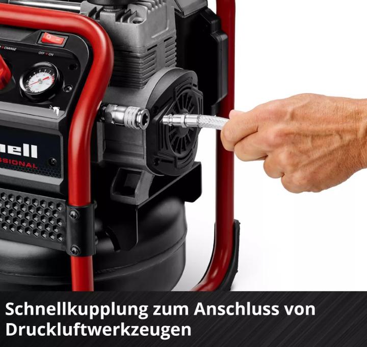 Actual product image Einhell PROFESSIONAL Akku-Kompressor SILENZZO 36/210 4020380 (8 l)