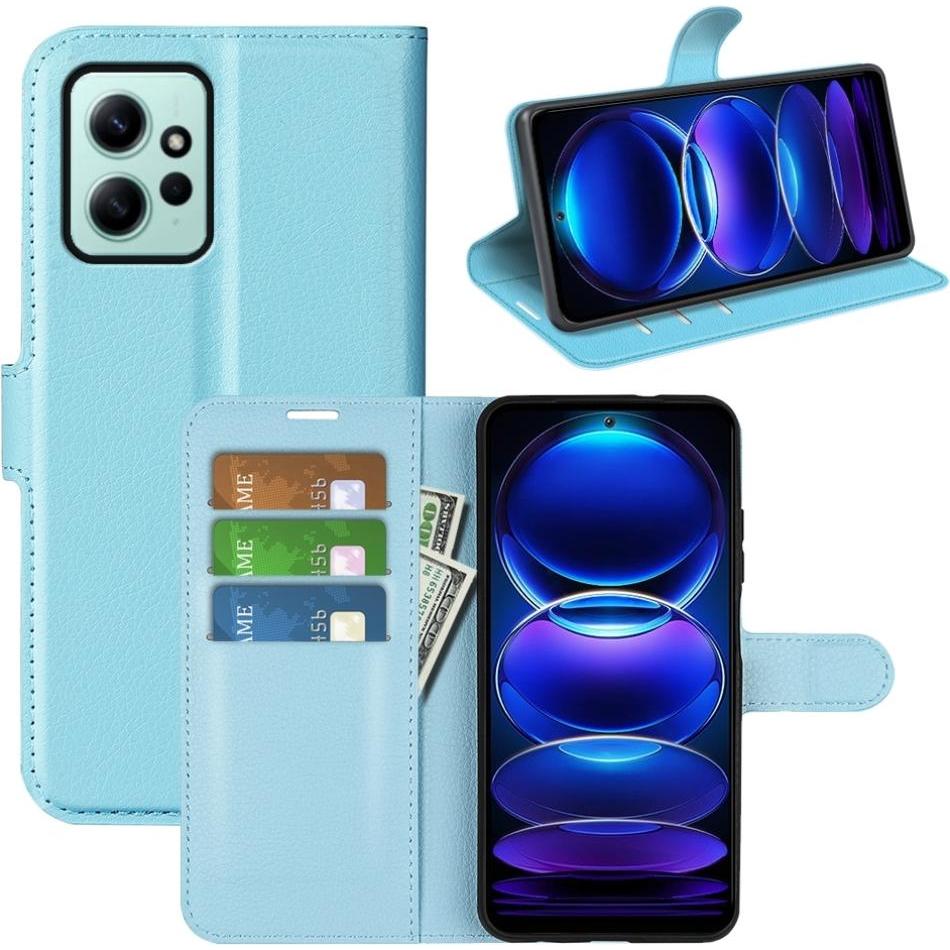 Thumbnail - Screenguard Xiaomi Redmi Note 12 4G Leather Guard Lederhülle (Xiaomi Redmi Note 12), Smartphone Hülle, Blau