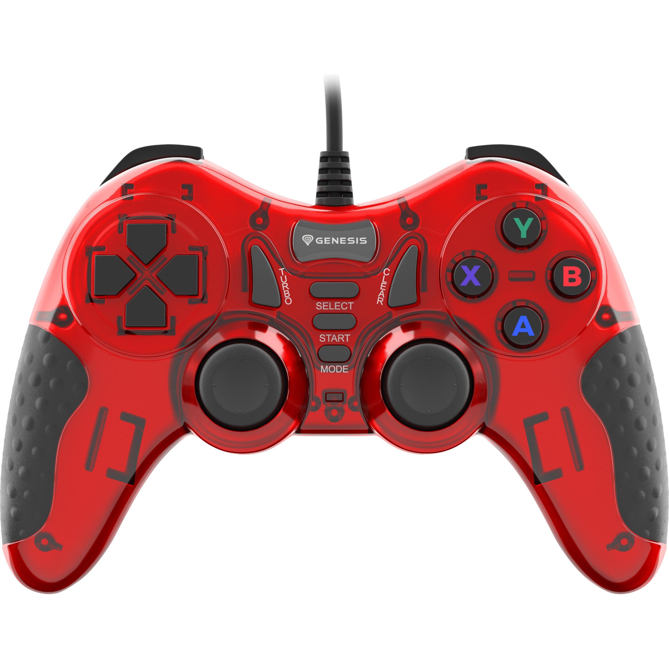 Thumbnail - Genesis MANGAN 200 (PC), Gaming Controller, Rot