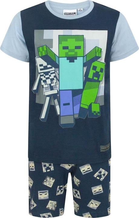 Image du produit Minecraft - Ensemble de pyjama court UNDEAD - Garçon (152)