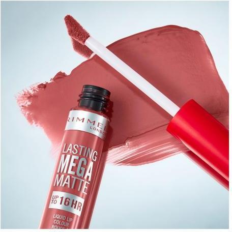Immagine prodotto Rimmel London Colore labbra liquido Mega Matte a lunga durata (210 - Rose & Shine)