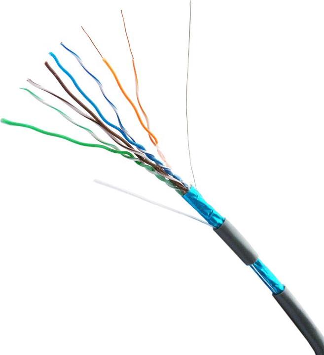 Image du produit Datacom FTP Cable CAT5E LSOH, Eca 100m Grey (F/UTP, CAT5e, 100 m)