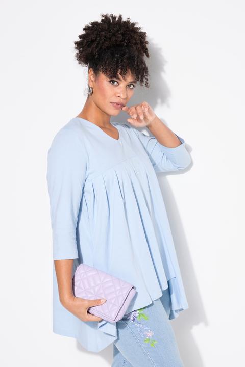 Produktbild Miamoda T-Shirt, A-Linie, Zierfalten, asymmetrischer Saum (50)