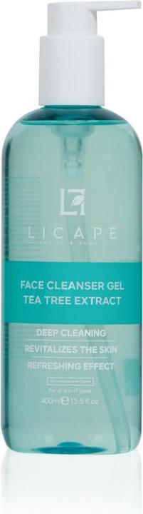 Immagine prodotto Licape Tea Tree Gesichtsreinigungsgel 400 ml - Sanfte Tiefenreinigung & Feuchtigkeit (400 ml)