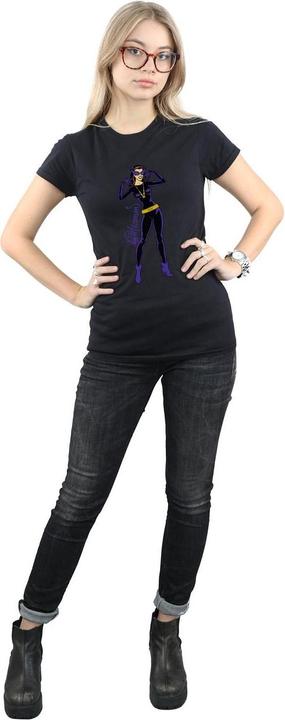 Produktbild Catwoman Happy Pose Baumwolle TShirt (S)