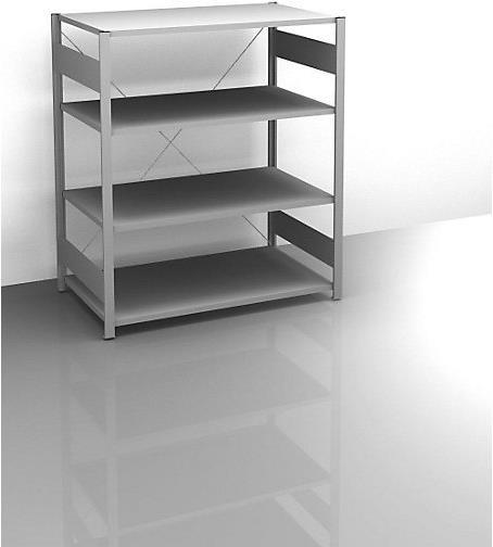 Actual product image kaiserkraft Sideboard boltless shelving unit, galvanised