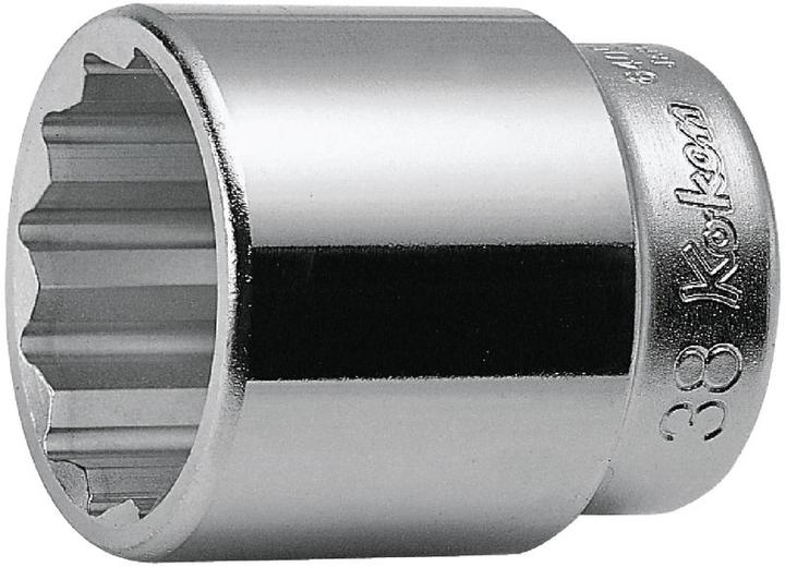 Actual product image Koken Bi-hexagon socket (36 mm)