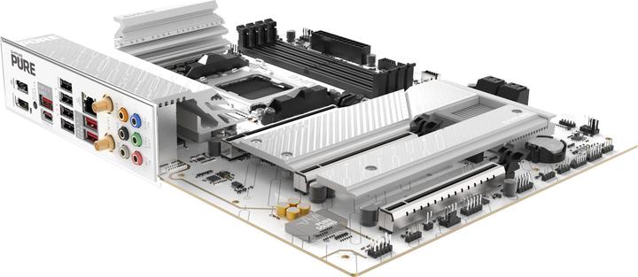 Productafbeelding Sapphire PURE B850A WIFI7 1xHDMI 1.4 1xDP 1.2 (AM5, AMD B850, ATX)